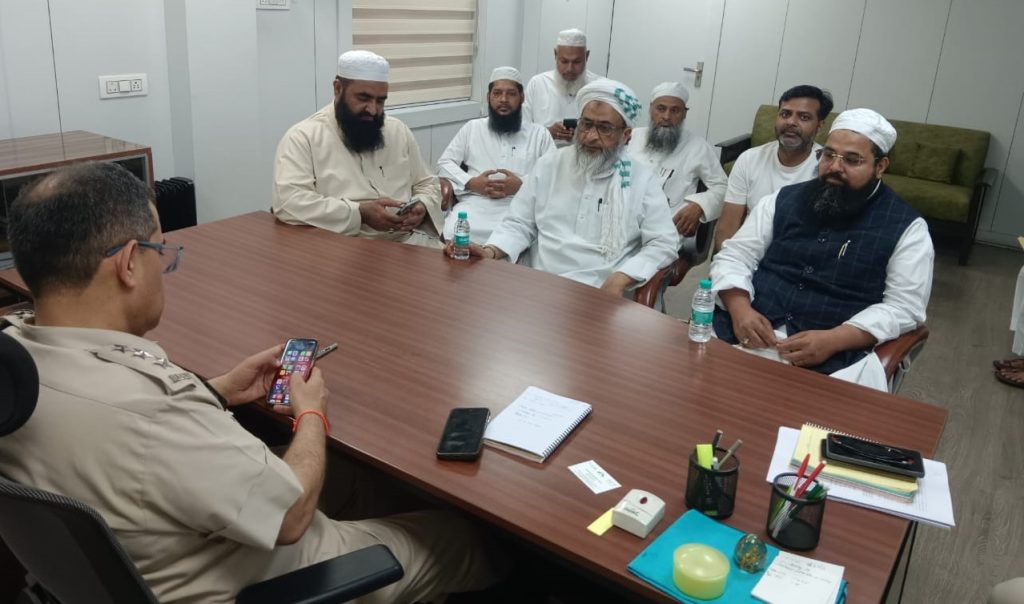 Pitampura Incident: Jamiat Ulama-i-Hind Delegation Meets ACP, Demands Legal Action Against MLA Karnail Singh for Provocative Activities